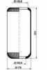 IVECO 098411807 Boot, air suspension